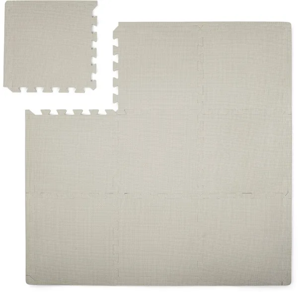 Foam play mat light grey